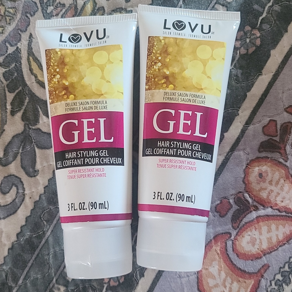 Hair styling gel